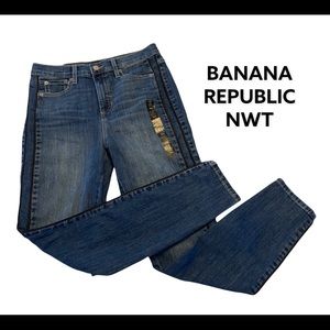 BANANA REPUBLIC Jeans Curvy High Rise Skinny Medium Wash NWT Size 28 / 6